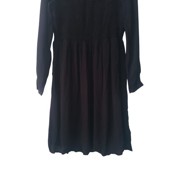 Maeve By Anthropologie Masse Midi Dress Black Size Medium - Picture 6 of 10